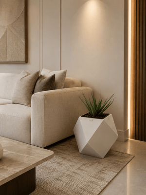 فازة ألماس بالصبار – Diamond Cactus Planter - MAZ