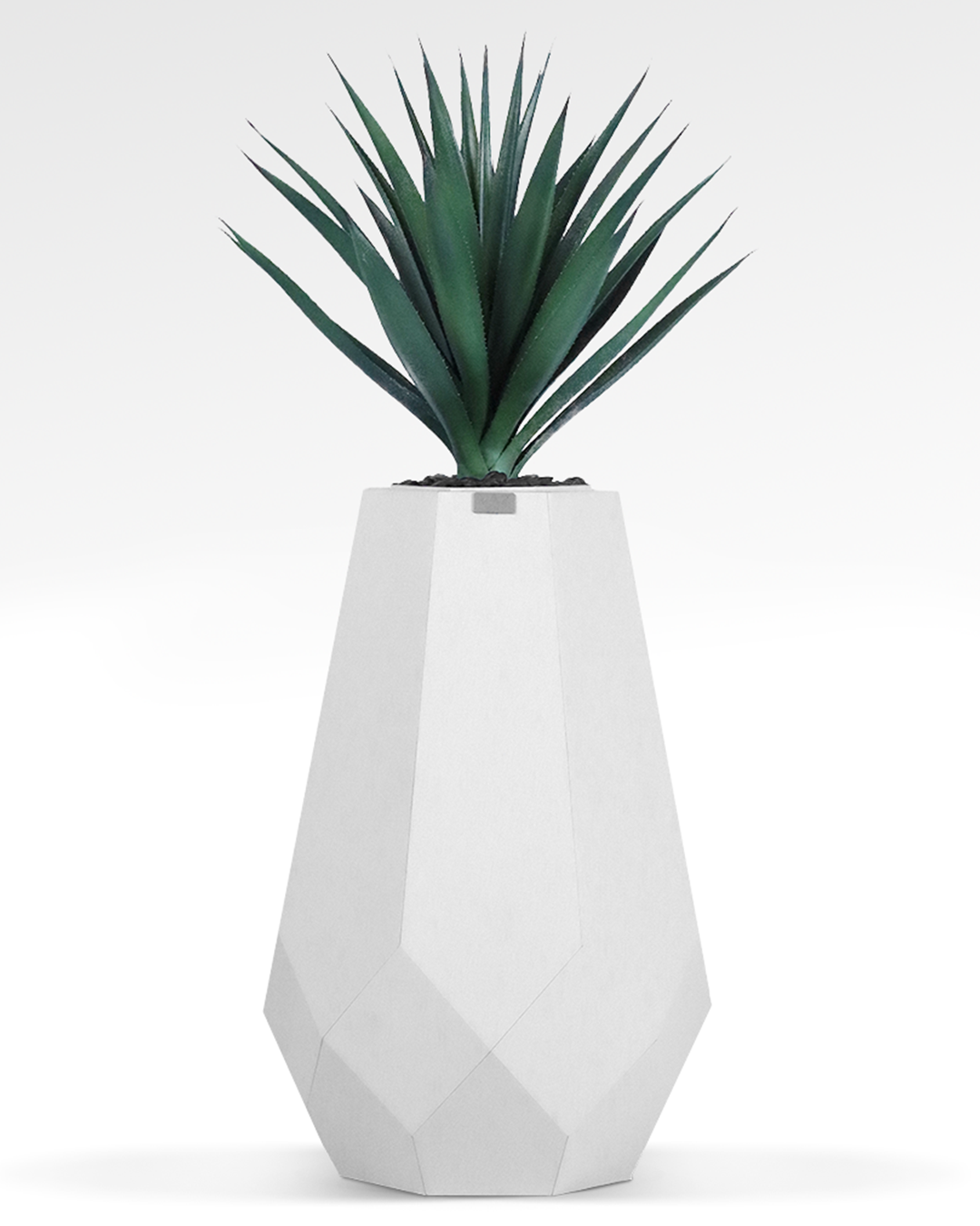 فازة ديكور مودرن للصالون باللون الأبيض – Maz Decoration